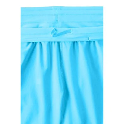 Women's Curvy Fit 5" Quick Dry Board Shorts Swim Shorts with Panty