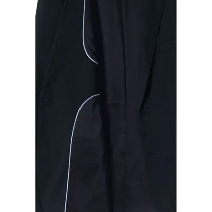 Men's Washable Wool 2 Button Tailored Fit Suit Jacket