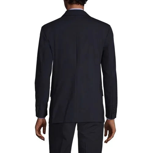 Men's Washable Wool 2 Button Tailored Fit Suit Jacket