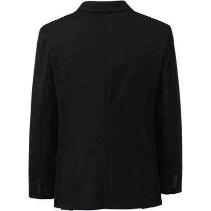 Men's Washable Wool 2 Button Tailored Fit Suit Jacket