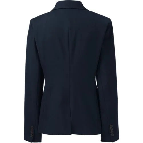 School Uniform Women's Washable Wool Two Button Traditional Blazer