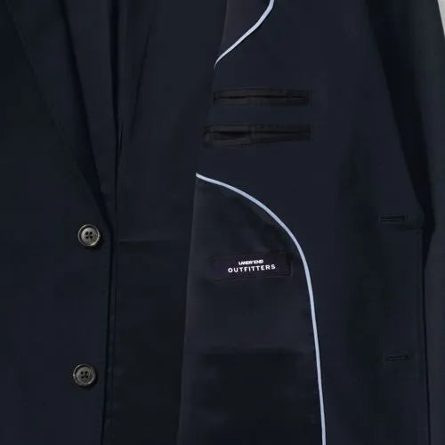Men's Washable Wool 2 Button Traditional Fit Suit Jacket