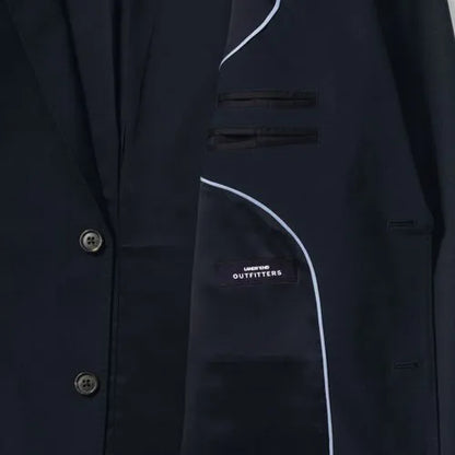 Men's Washable Wool 2 Button Traditional Fit Suit Jacket