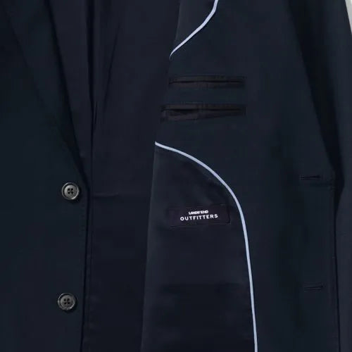 Men's Washable Wool 2 Button Traditional Fit Suit Jacket