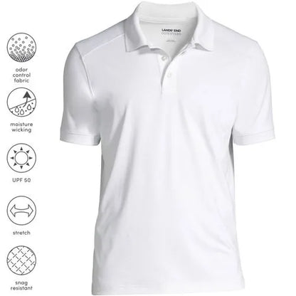 Men's Short Sleeve Rapid Dry Active Polo Shirt