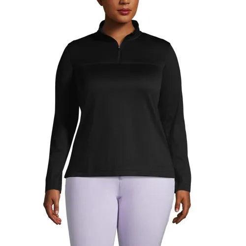 Women's Textured Quarter Zip Pullover