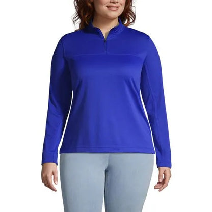 Women's Textured Quarter Zip Pullover