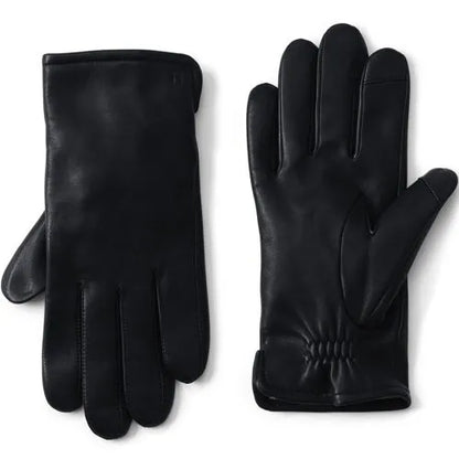 Men's Cashmere Lined EZ Touch Leather Glove