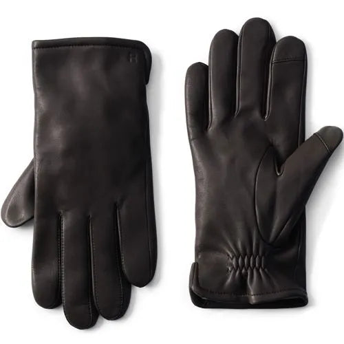 Men's Cashmere Lined EZ Touch Leather Glove