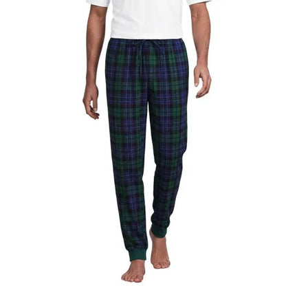 Men's Flannel Jogger Pajama Pants