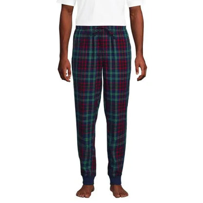 Men's Flannel Jogger Pajama Pants