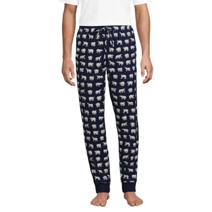 Men's Flannel Jogger Pajama Pants