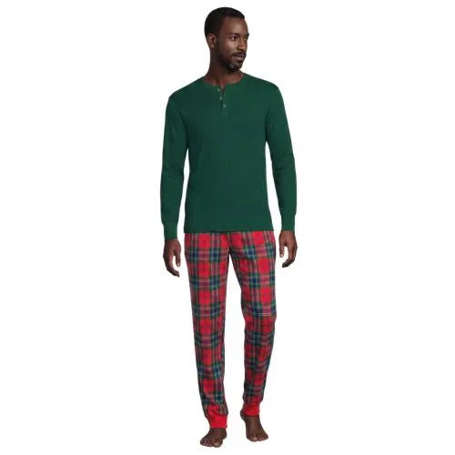 Men's Flannel Jogger Pajama Pants