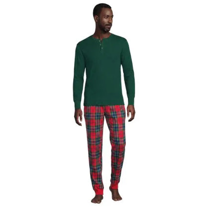 Men's Flannel Jogger Pajama Pants