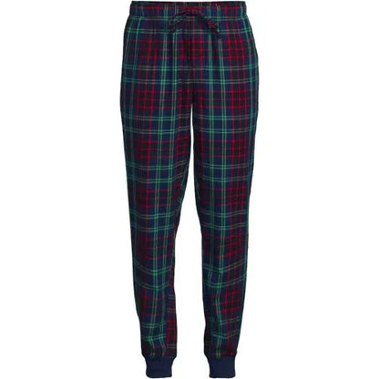 Men's Flannel Jogger Pajama Pants