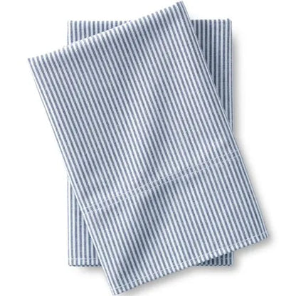 Cotton Oxford Stripe Bed Sheet Set