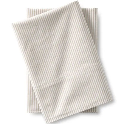 Cotton Oxford Stripe Bed Sheet Set