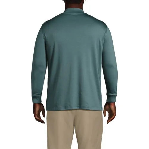 Men's Cotton Supima Mock Turtleneck