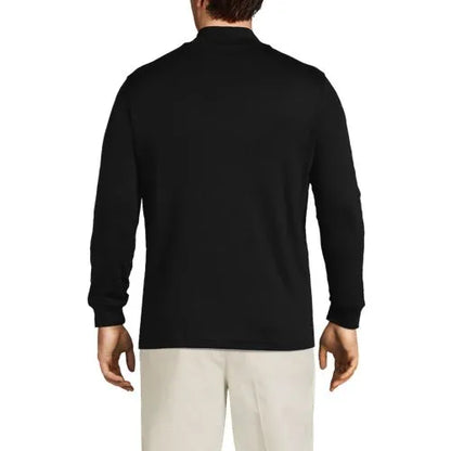Men's Cotton Supima Mock Turtleneck