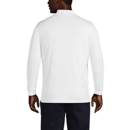 Men's Cotton Supima Mock Turtleneck