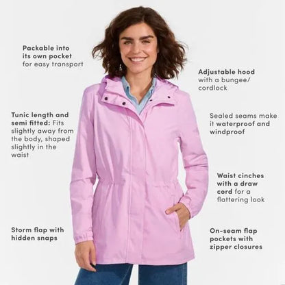 Squall Packable Waterproof Raincoat