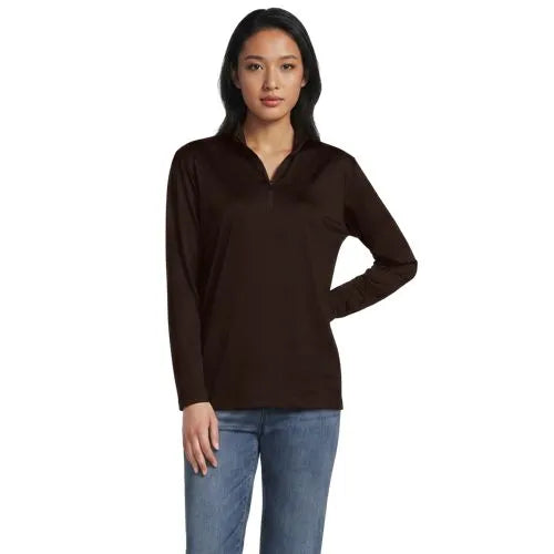 School Uniform Unisex Rapid Dry Quarter Zip Pullover