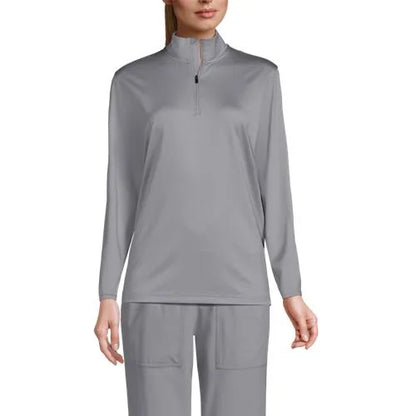 School Uniform Unisex Rapid Dry Quarter Zip Pullover