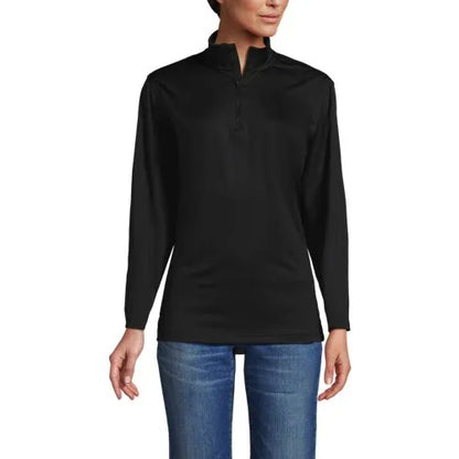 School Uniform Unisex Rapid Dry Quarter Zip Pullover