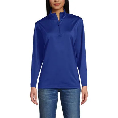 Unisex Rapid Dry Quarter Zip Pullover