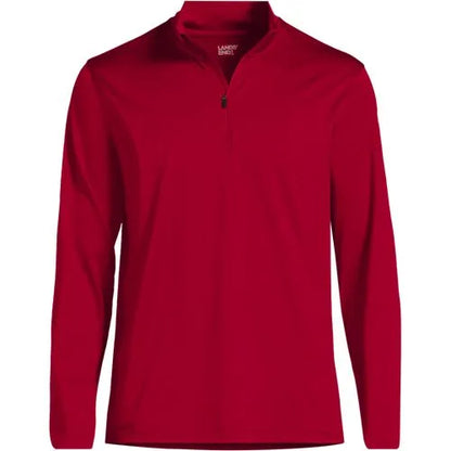 School Uniform Unisex Rapid Dry Quarter Zip Pullover