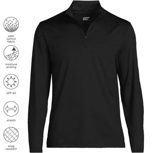 School Uniform Unisex Rapid Dry Quarter Zip Pullover