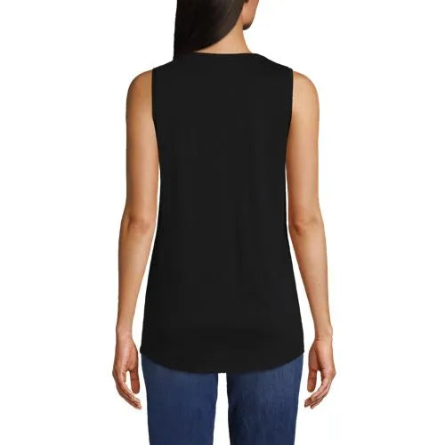 Women's Supima Cotton Tunic Tank Top