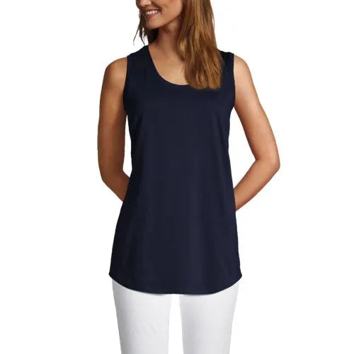 Women's Supima Cotton Tunic Tank Top