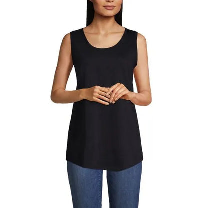 Women's Supima Cotton Tunic Tank Top