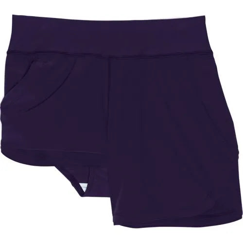 Women's Curvy Fit 5" Quick Dry Board Shorts Swim Shorts with Panty