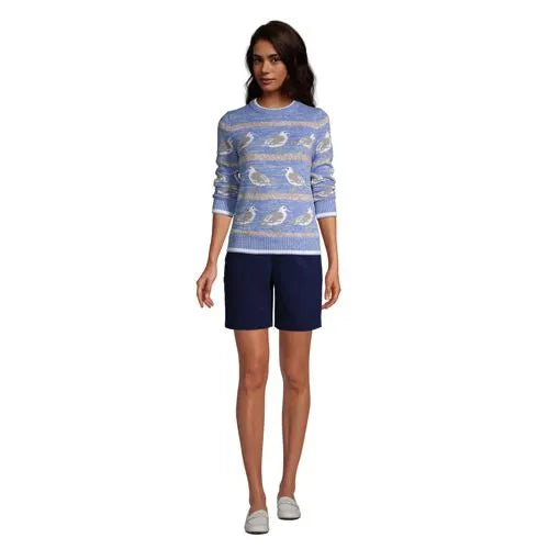 Women's Pull On 7" Chino Shorts