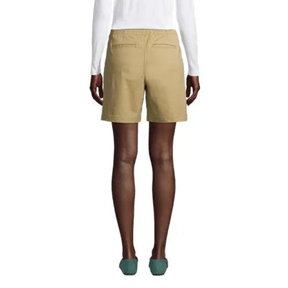 Women's Pull On 7" Chino Shorts