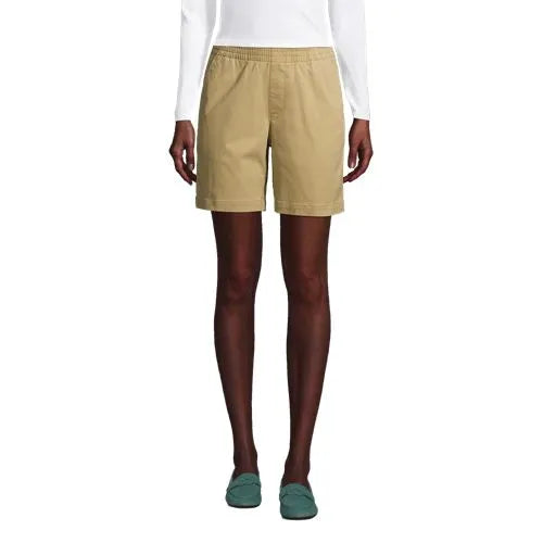 Women's Pull On 7" Chino Shorts