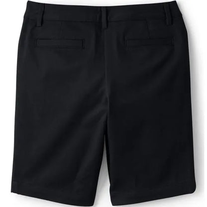 Custom Girls Stretch Chino Bermuda Shorts