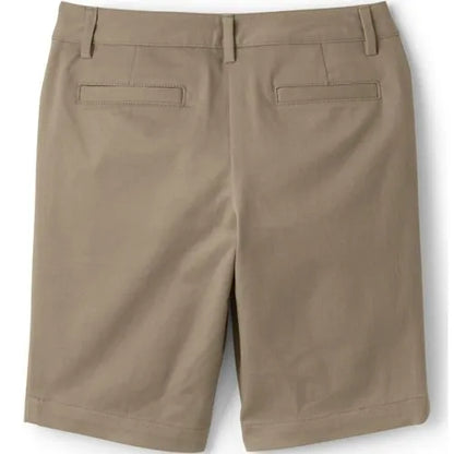 Custom Girls Stretch Chino Bermuda Shorts