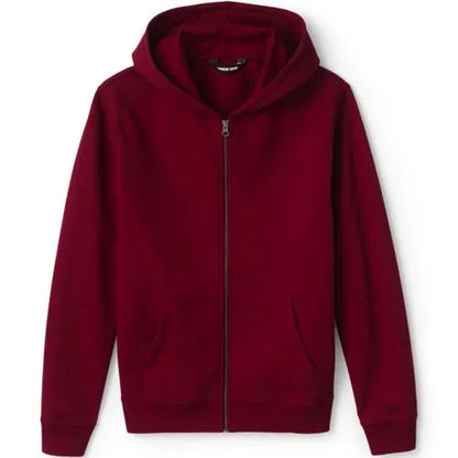 School Uniform Kids Zip Front Sweatshirt