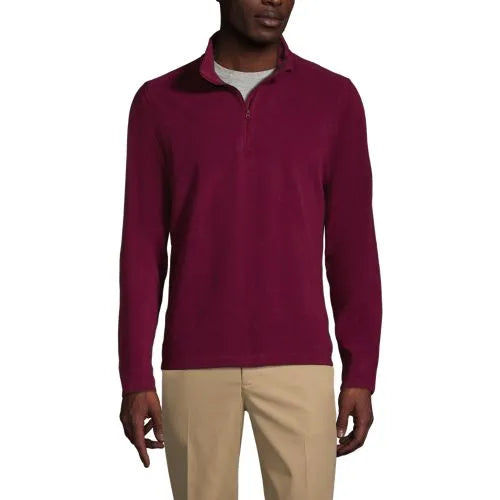 Men's Lightweight Fleece Quarter Zip Pullover