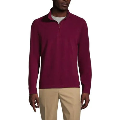 Men's Lightweight Fleece Quarter Zip Pullover