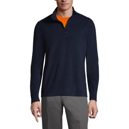 Men's Lightweight Fleece Quarter Zip Pullover