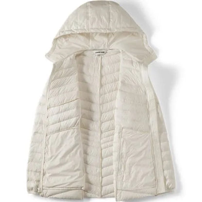 Plus Size Wanderweight Packable Down Long Jacket