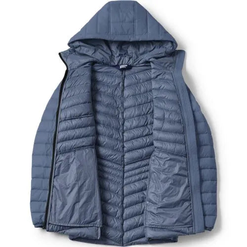 Plus Size Wanderweight Packable Down Long Jacket