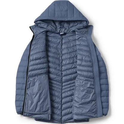 Plus Size Wanderweight Packable Down Long Jacket