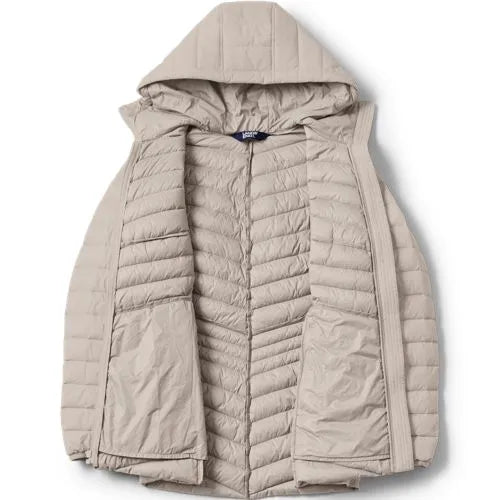 Plus Size Wanderweight Packable Down Long Jacket