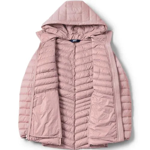 Plus Size Wanderweight Packable Down Long Jacket