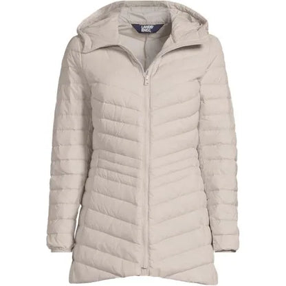 Plus Size Wanderweight Packable Down Long Jacket